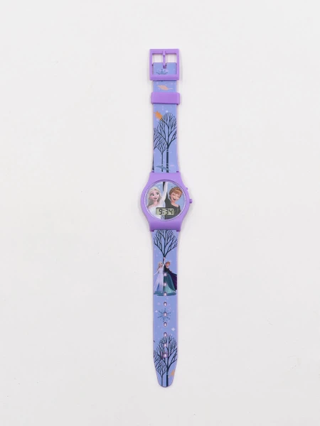 RELOJ INFANTIL FROZEN GRIS