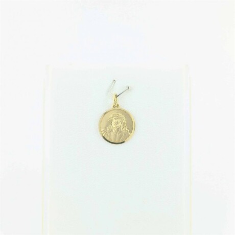 Medalla de oro 18k. Cristo con Espinas. Medalla de oro 18k. Cristo con Espinas.