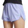 Short Adidas All Gym Seasonal Rib High-Rise Azul