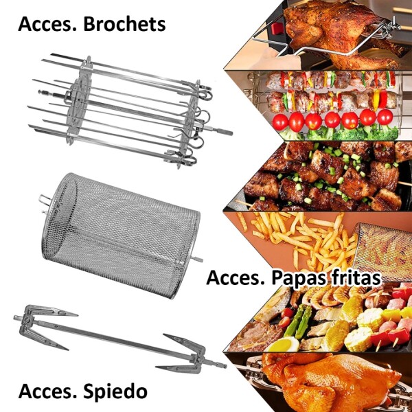 Horno Y Freidora Sin Aceite Multifunción James Fj-af16 16 L FREIDORA JAMES FJ AF 16 3200 OLT