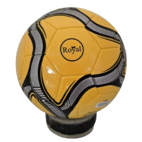 Pelota de Fútbol N5 Royal AMARILLO-NEGRO