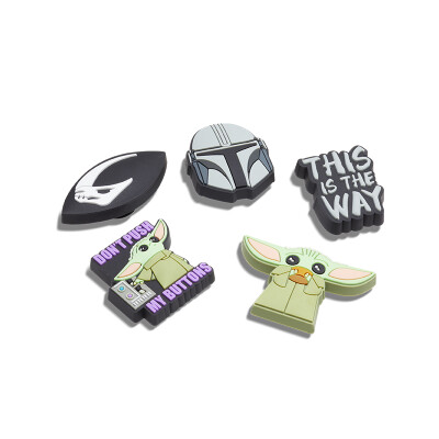 Jibbitz™ Charm The Mandalorian 5Pack Multicolor