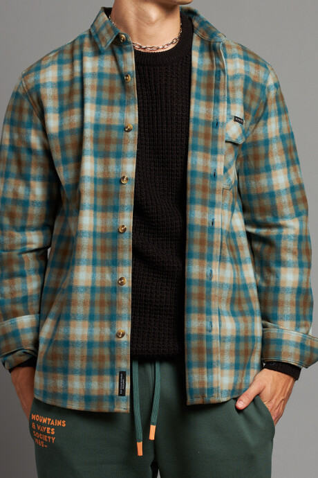 CAMISA AIFOS RUSTY Petroleo