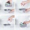 Dispensador para esponja de cocina Modelo Trium Ou - Gris Dispensador Para Esponja De Cocina Modelo Trium Ou - Gris