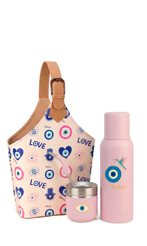 KIT MATERO VELVET ROSA *EDICION LIMITADA WISHES*