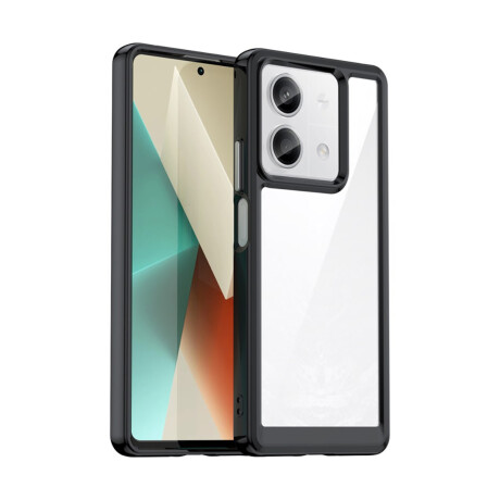 Case Transparente con Borde de Color Xiaomi Note 13 5G Black