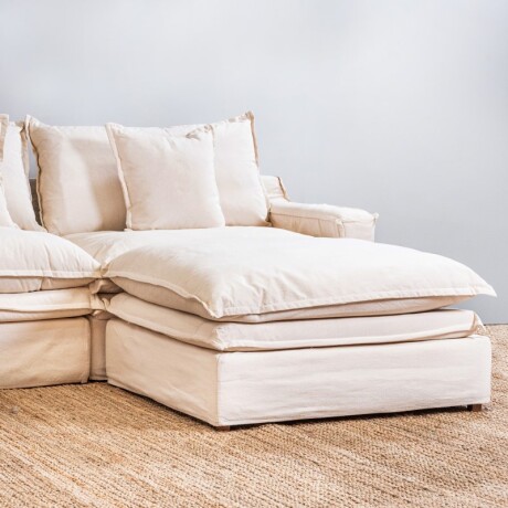 Modular Tessa Otomano Natural U