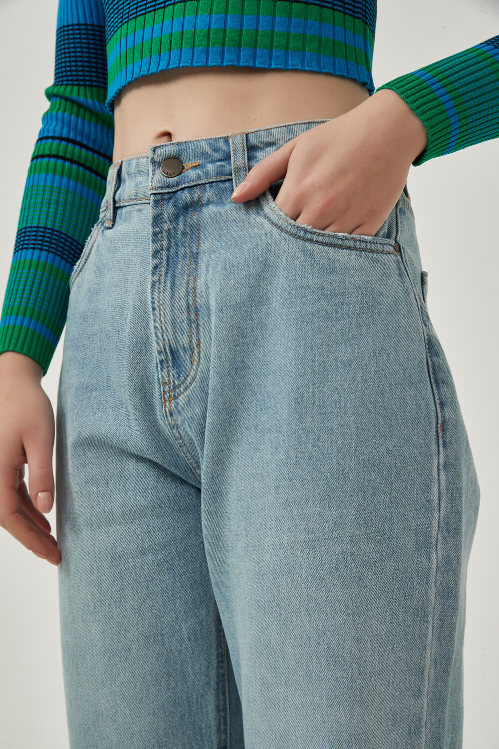 Pantalon Eartha Azul Claro