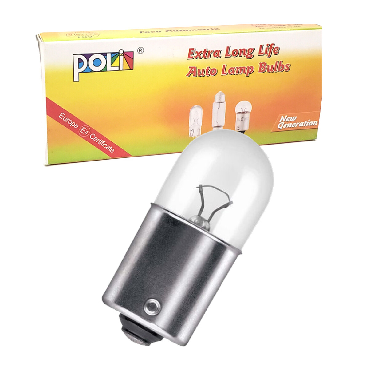 LAMPARA - BAYONETA 24V 10W - BA15S POLY 