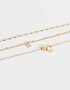 Collares Cortos De inicial Collar Corto De Inicial "c" - Dorado