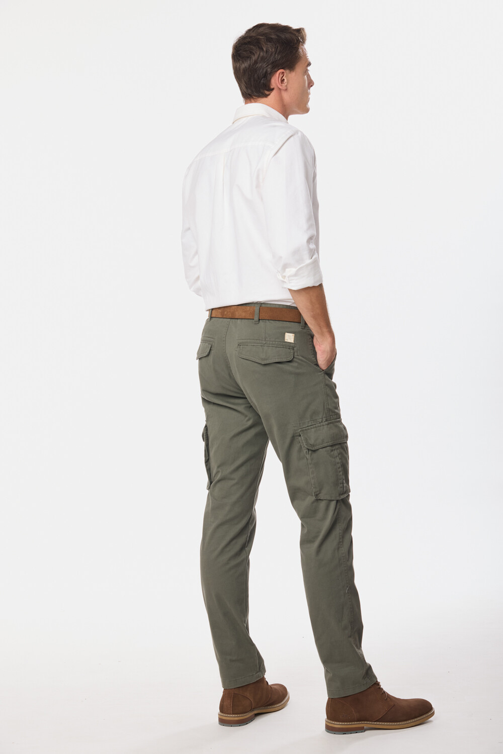 PANTALÓN CARGO Verde