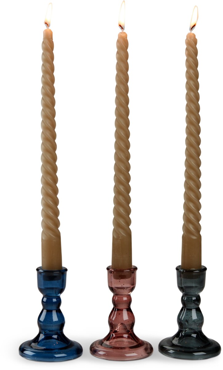Vela BALDUR A25cm caqui 4 unidades 