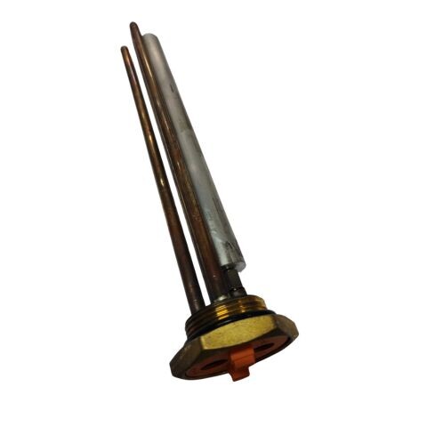 Resistencia Rosca Blindada Para Calefon + Barra De Magnesio Resistencia Rosca Blindada Para Calefon + Barra De Magnesio