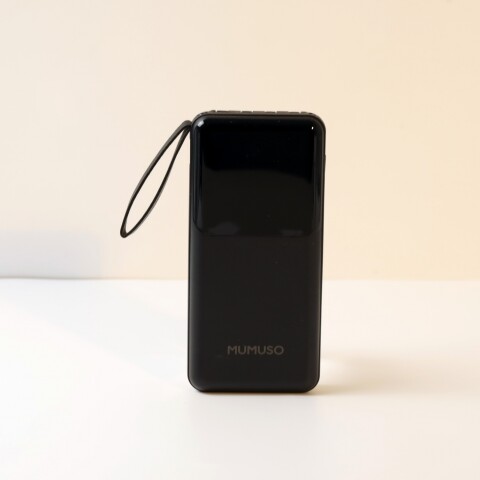 POWER BANK PORTÁTIL 3 EN 1 CON CABLES INCORPORADOS – 10.000 MAH (NEGRO) POWER BANK PORTÁTIL 3 EN 1 CON CABLES INCORPORADOS – 10.000 MAH (NEGRO)