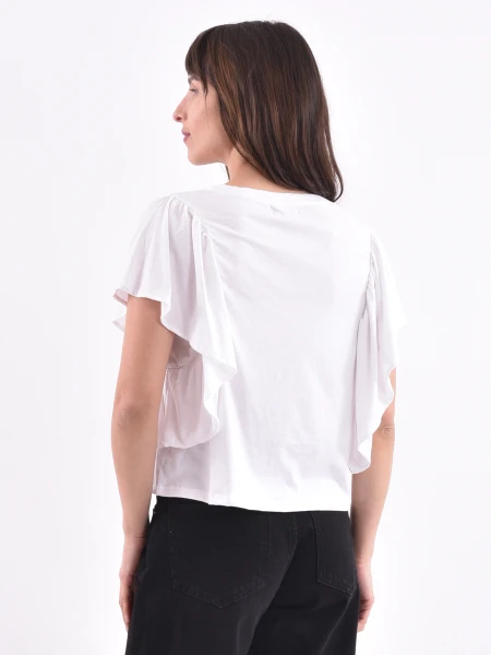 REMERA PEAR BLANCO