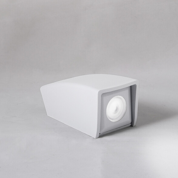 Aplique LED rectangular blanco IP67 G9 inc. MAMETE FL0964