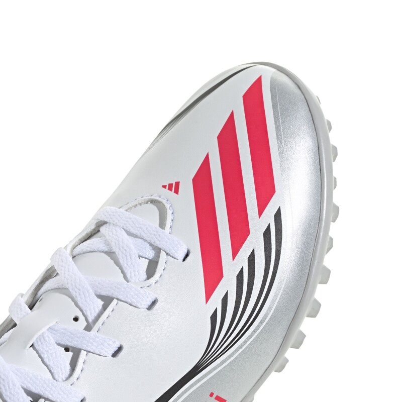 Championes adidas F50 Messi Club TF de niño White & Silver