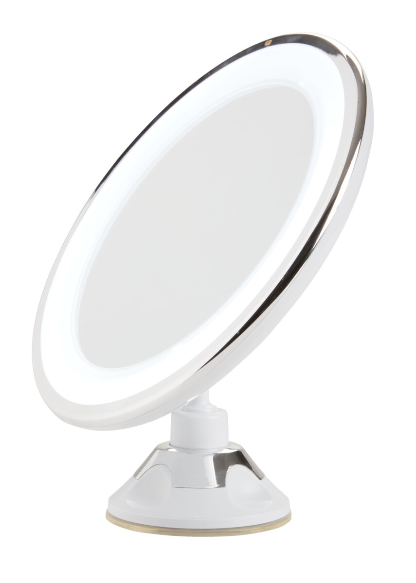 Espejo maquillaje VEDDIGE LED Ø20xA22cm 