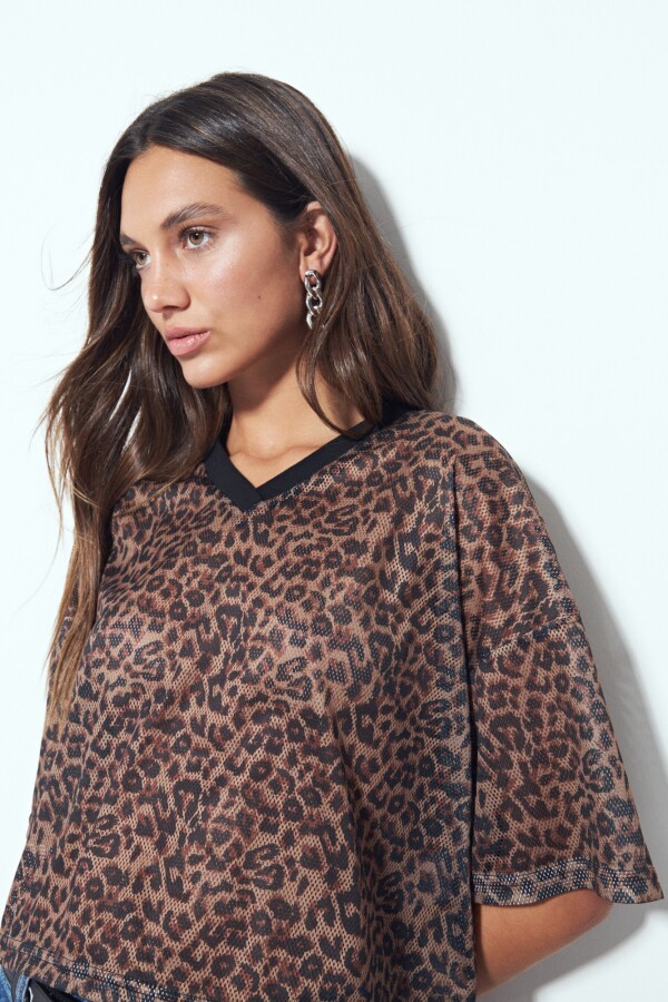 REMERA LUMA Animal Print