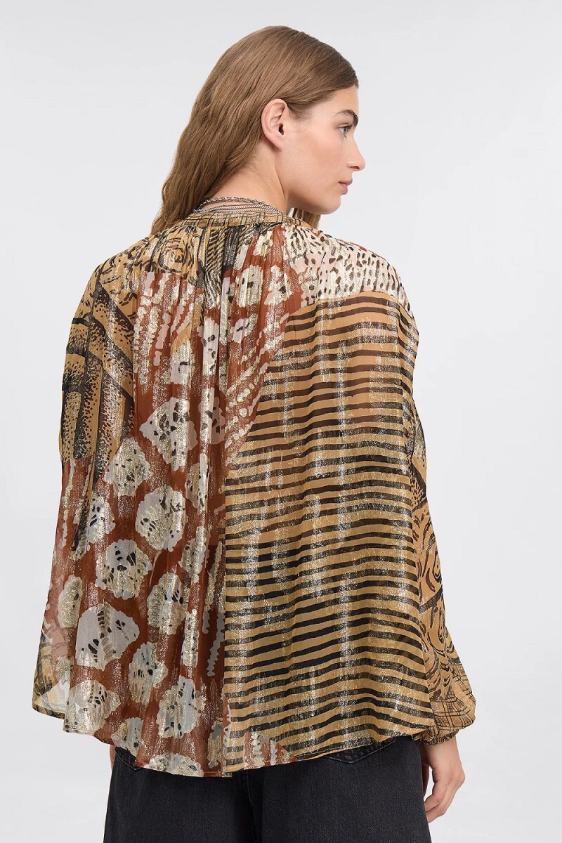 BLOUSE LAYLA Caramelo