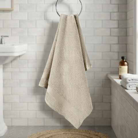 Toalla Mano Dohler Elis 50 x 70 cm 100% Algodón BEIGE