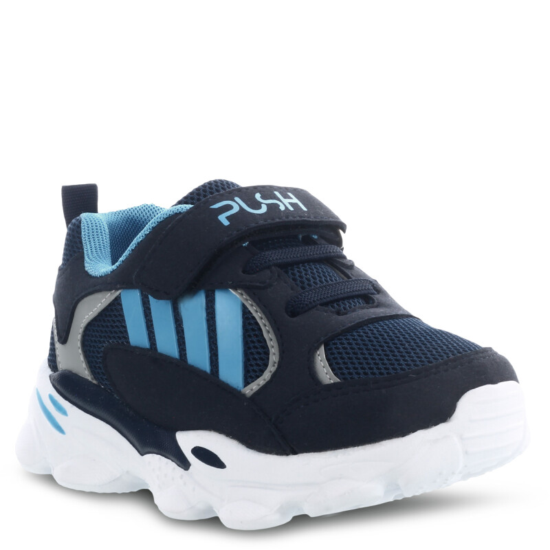 Championes Infantiles Push DANI con velcro Azul Marino