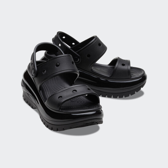 Crocs Classic Mega Crush Negro