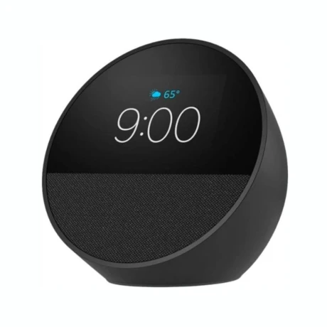 AMAZON ECHO SPOT 2024 SMART ALARM CLOCK WITH ALEXA Asistente Virtual AMAZON ECHO SPOT 2024 Smart Alarm Clock Con Alexa