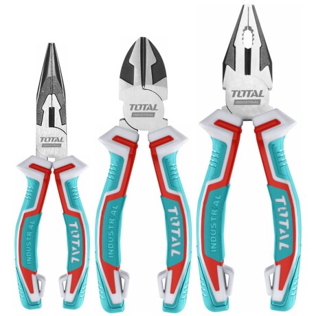 Set De 3 Alicates / Pinzas - Industrial Set De 3 Alicates / Pinzas - Industrial