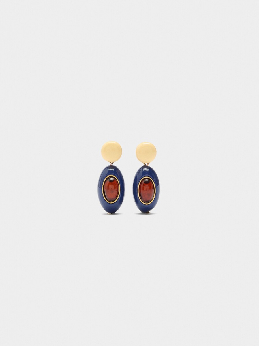Pendientes De Esmalte - multicolor 