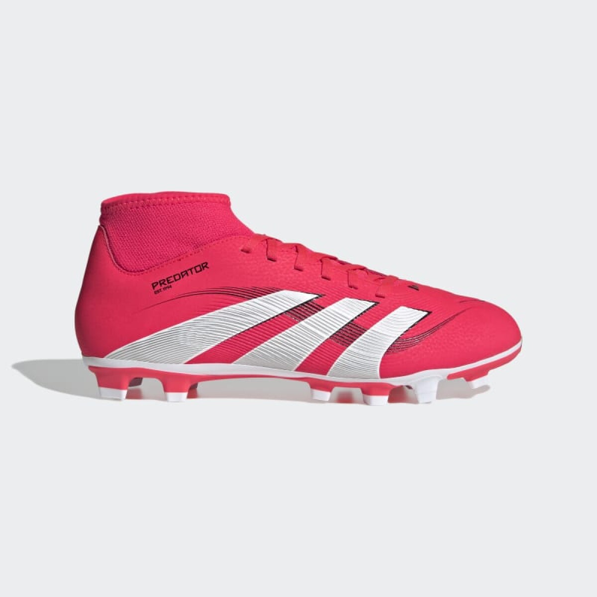 Championes Adidas Predator Club Firme/Multiterreno - Rojo 