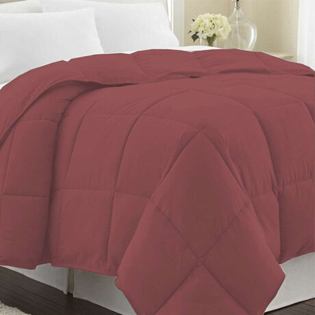 Acolchado de Plumas 2 Plazas Home Class Bordo