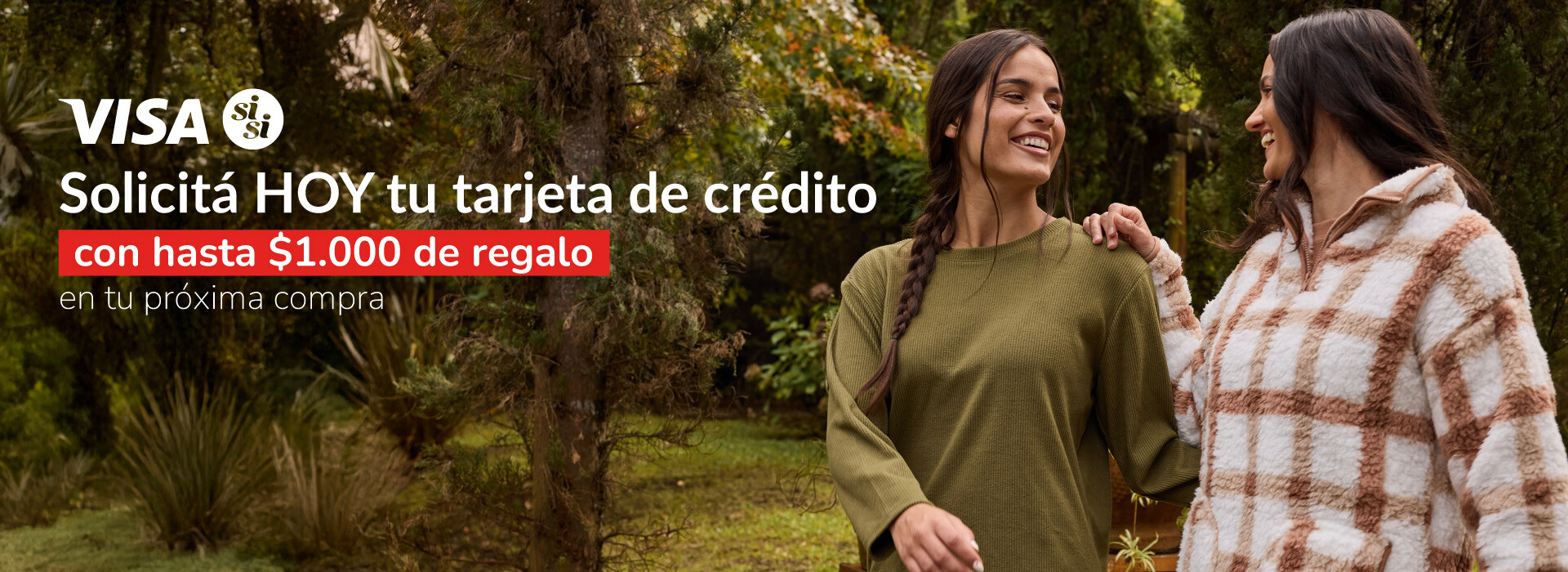 Visa SiSi. Mucho más que una tarjeta de crédito. Solicitala ahora.