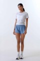 Short Con Malla Sun Chaser 3" Mujer Deep Navy