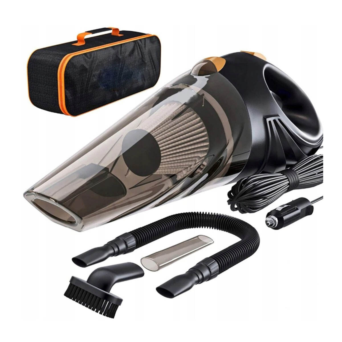 Aspiradora De Auto De Mano Seco Húmedo C/ Bolso - Aut002006 