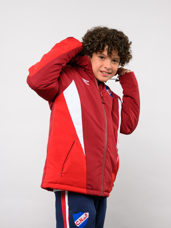 Campera Zone Nacional Junior Beige, ordeaux