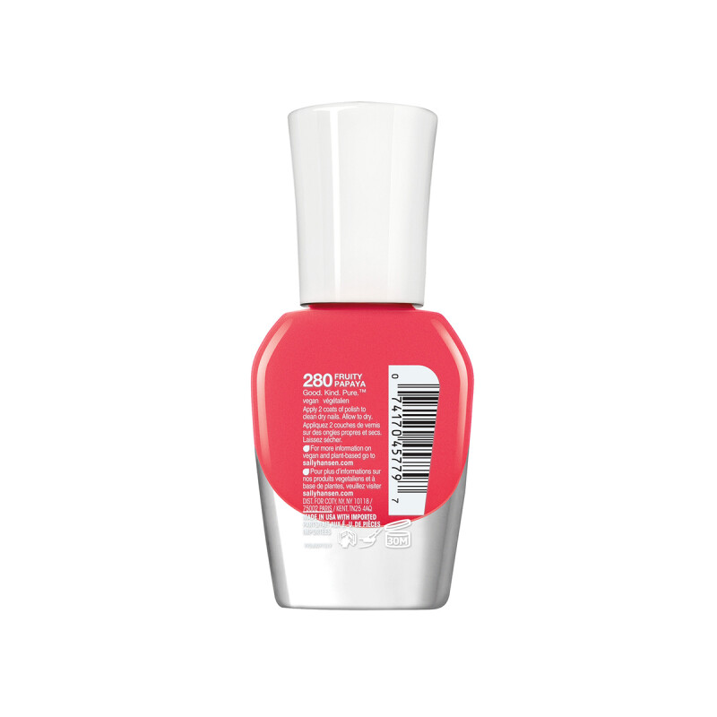 Esmalte Sally Hansen Good Kind Pure Fruity Papaya 280 Esmalte Sally Hansen Good Kind Pure Fruity Papaya 280