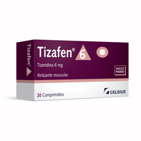 Tizafen 6mg 20 Comprimidos Tizafen 6mg 20 Comprimidos