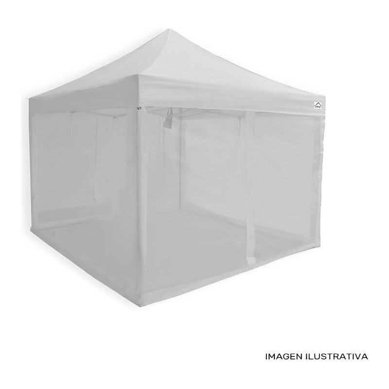 Gazebo Liviano con Mosquitero Arye 3X3mts Blanco