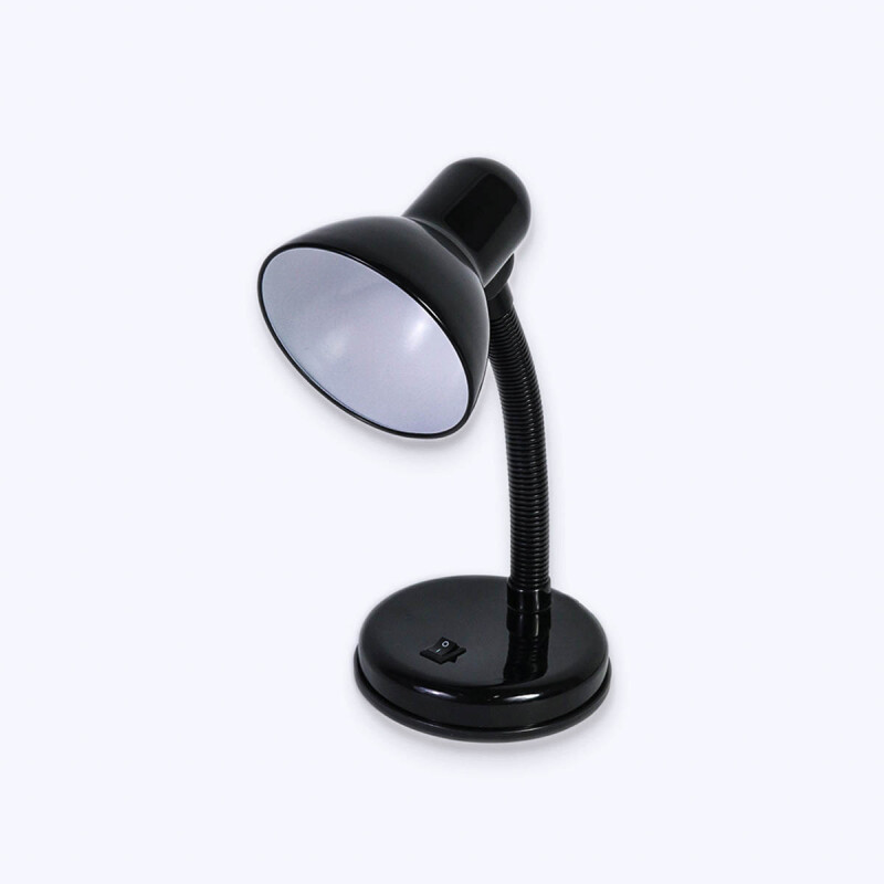 LAMPARA P/ESCRITORIO NEGRO Unica