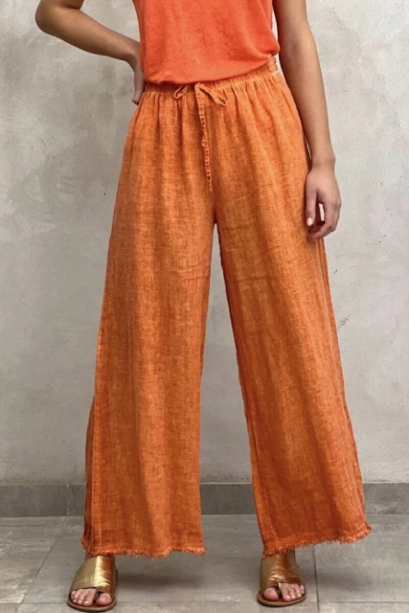 PANTALON TRINIDAD - NARANJA 