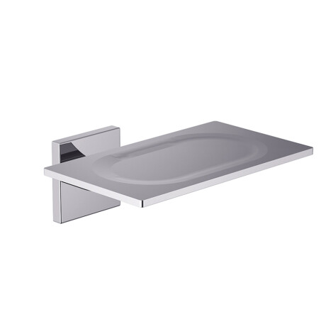 JABONERA PORTAJABONERA METAL SATINADO CEPILLADO ACERO 000