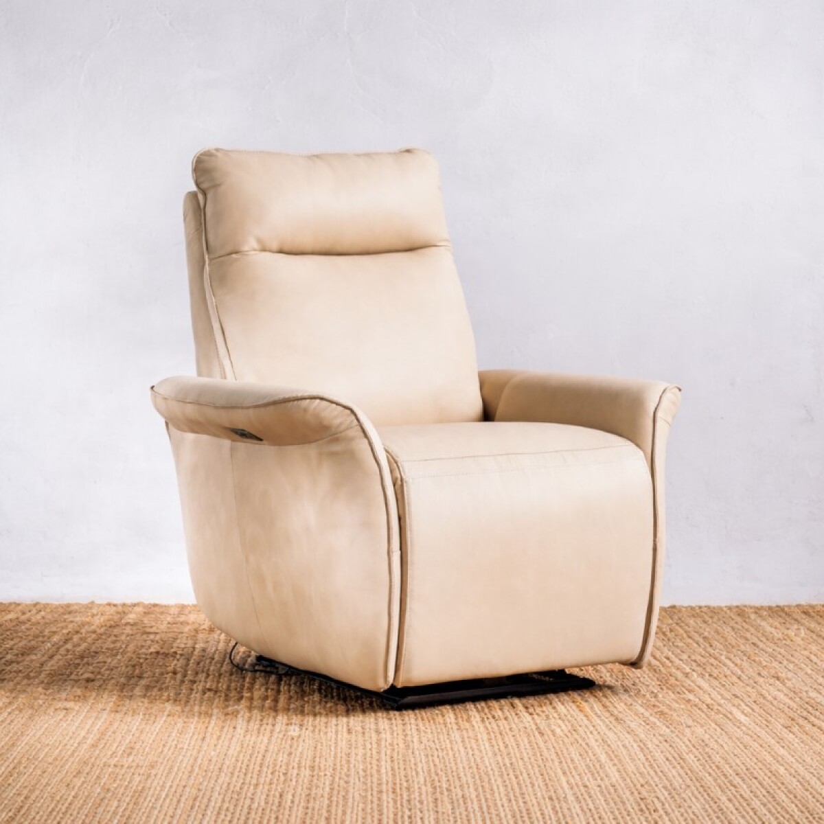 Sillón Reclinable Cuero Laguna Duna 
