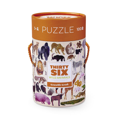 Puzzle Crocodile Creek 100 Piezas 35 x 48 cm ANIMALES