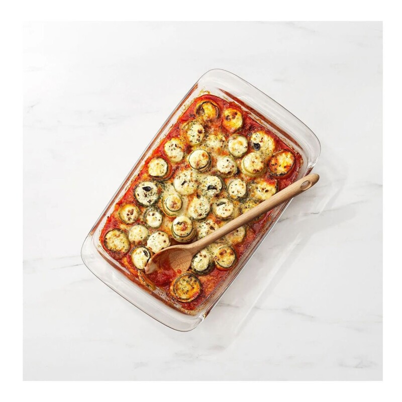 Asadera de Vidrio Templado con Tapa Oxo Asadera de Vidrio Templado con Tapa Oxo