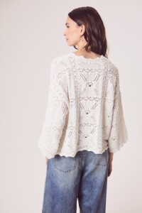 Sweater Textura Nácar