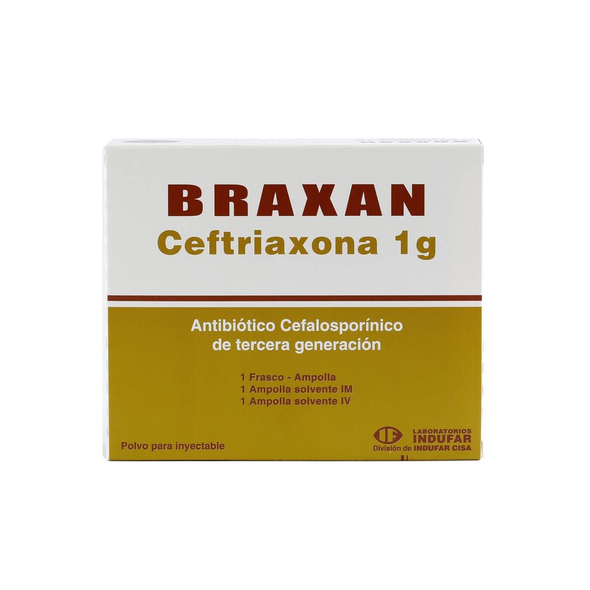 BRAXAN 1 GRAMO I.M. / I.V. AMPOLLA X 1 A 
