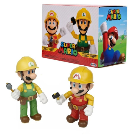 Pack Super Mario 2 Figuras Mario Y Luigi Pack Super Mario 2 Figuras Mario Y Luigi