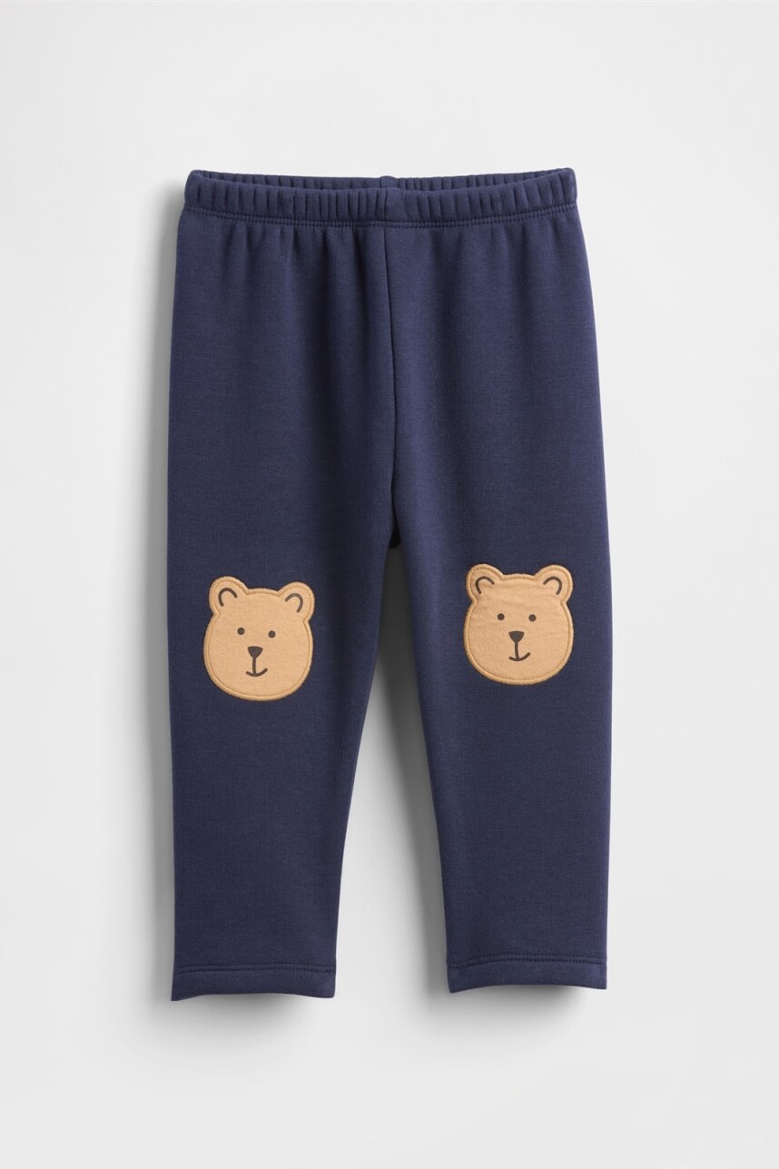 Pantalón Cozy Bebé New Navy