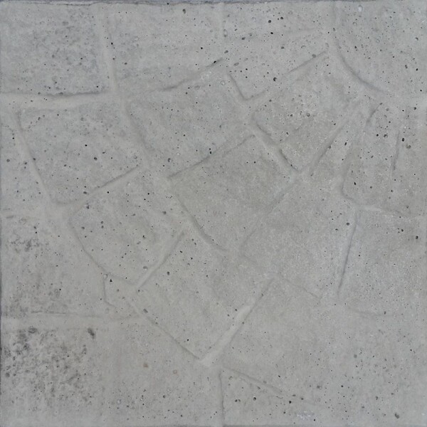 SÍMIL ADOQUIN CURVO GRIS HUMO 40X40 CM Símil Adoquin Curvo Gris Humo 40x40 Cm